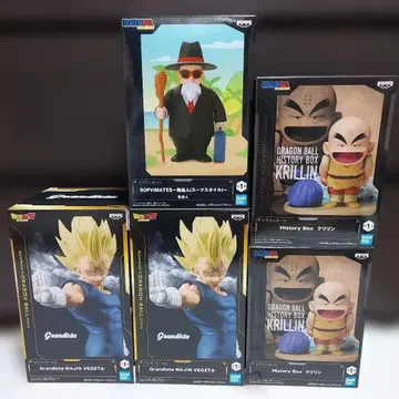 드래곤볼 피규어 세트 마신 베지터 크리링 무천도사