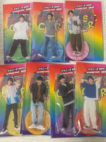 쟈니즈 WEST 아크릴 스탠드