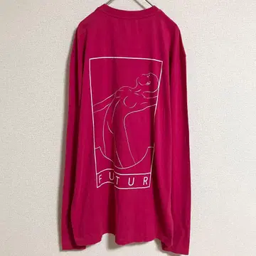 FUTUR 긴팔 셔츠 스케이트 프린트 XL 사이즈 퓨처