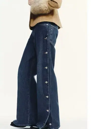 TRF 미드 라이스 데님 팬츠