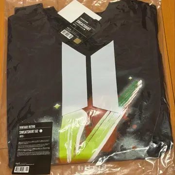 BTS v 태태 맨투맨 L 사이즈