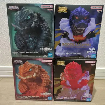 진좌수 고질라 가메라 피규어 세트