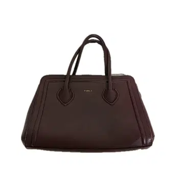 FURLA 버건디 핸드백
