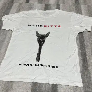 uniform experiment HERBRITTS 그래픽 티셔츠