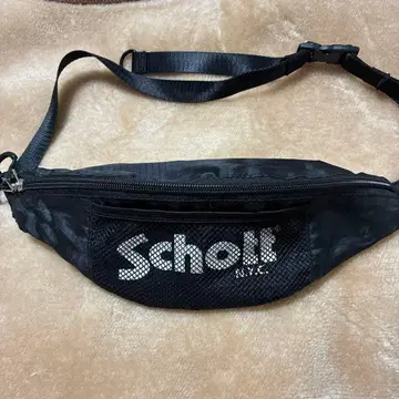 schott 웨이스트백 블랙 컬러