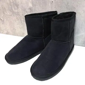 새상품급 블랙 숏 기장 어그 부츠 XL 빅 사이즈 25cm 상당