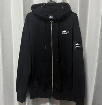 CAMP7 블랙 후드티 M 사이즈