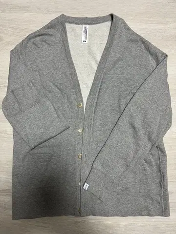 루프 휠러 빔즈 가디건 그레이