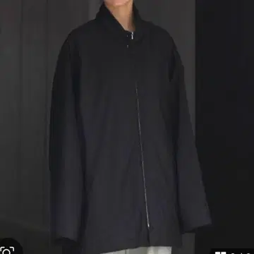 stein 오버 사이즈 프론트 지퍼 자켓