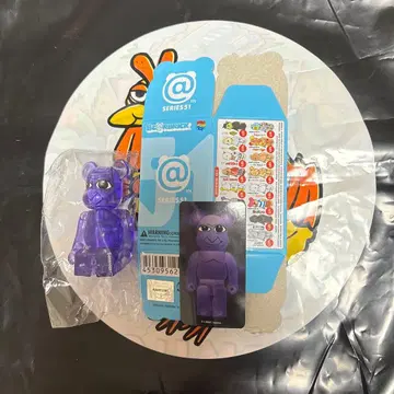 BE@RBRICK 51 시크릿 베어브릭 시크릿 파랑 도깨비