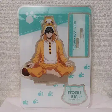 이토시 린 라스칼 ver. BIG 아크릴 스탠드 블루 록 x RASCAL