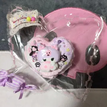 riruDIY 쿠로미 Merry Christmas 하트형 스퀴즈