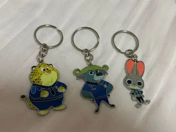 주토피아 랜덤 스트랩 3종 세트