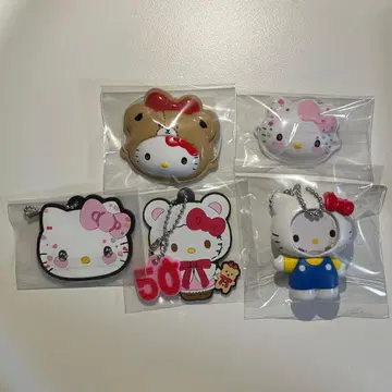 헬로키티 사진 프레임 마스코트 가면 50주년 가챠 묶음 판매