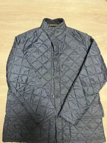 매킨토시 네이비 퀼팅 자켓