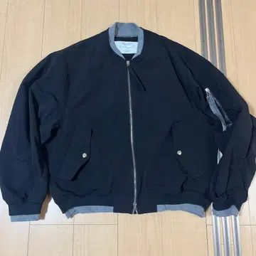 SUPERTHANKS MA-1 블랙 자켓