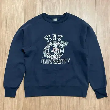 JELADO 플로키 프린트 맨투맨 네이비/사이즈 40