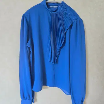 [ 구제 의류 ] 플리츠 블라우스