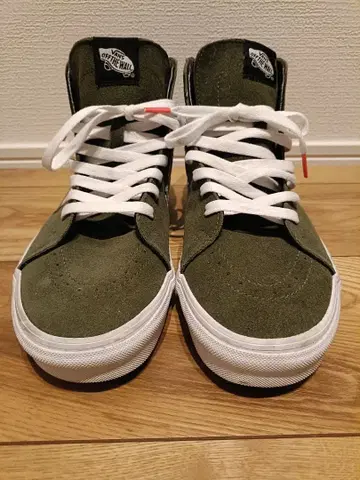 VANS SK8-HI 카키/카모플라주 패턴