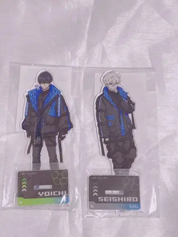 블루 록 사이버 펑크 아크릴 스탠드 이사기 요이치 나기 세이시로