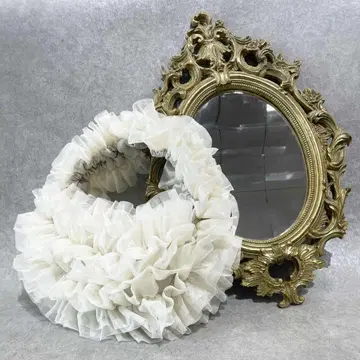 MONICA 모니카 시어 튤 드로스트 백