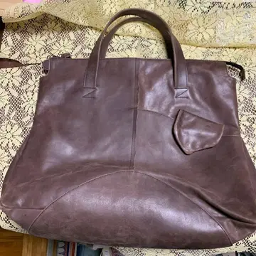 D akota BLACK LABEL의 브라운 토트백