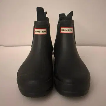 헌터 숏부츠 블랙