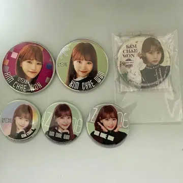 채원 IZ*ONE 캔뱃지 세트
