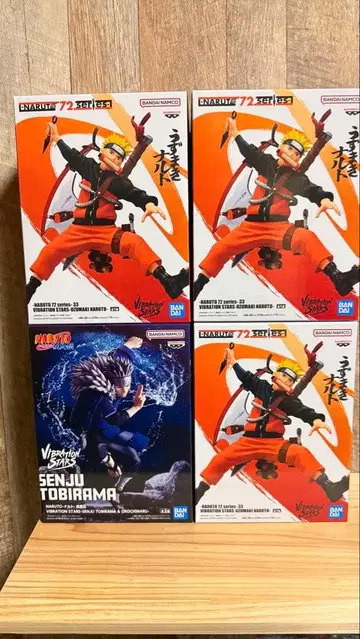 나루토 센쥬 토비라마 액션 피규어 4개 세트