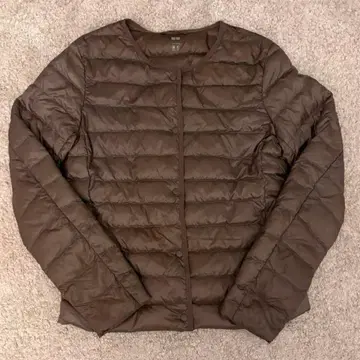 UNIQLO 라이트 다운 베이지