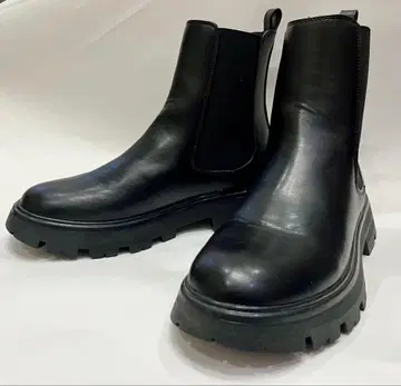 블랙 사이드 고어 부츠 BEAUTY&YOUTH