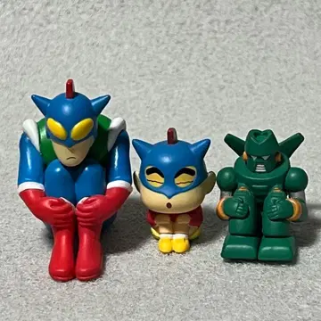 짱구는 못말려(크레용 신짱) 기다림 3개 세트 액션 가면 칸탐 로봇 가챠