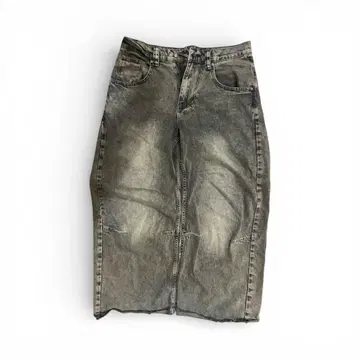 JADED LONDON 그레이 와이드 팬츠 32