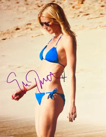 아이언맨 기네스 팰트로 친필 사인 사진 어벤져스 g3