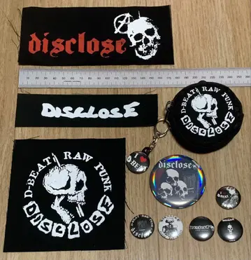 disclose 캔뱃지 서클 파우치