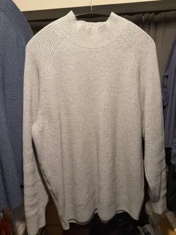 유니클로 미들 게이지 모크넥 스웨터 3개 세트