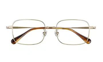 Zoff 골드 메탈 프레임 클래식하고 레트로한 웰링턴 스타일 안경
