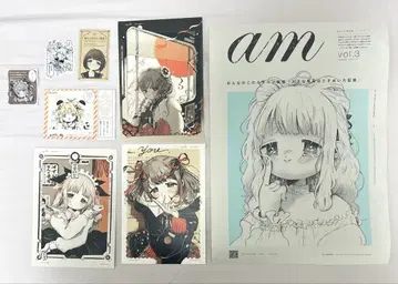 안코로모치코 선생님 포스터 엽서 스티커 명함 브로마이드 배지