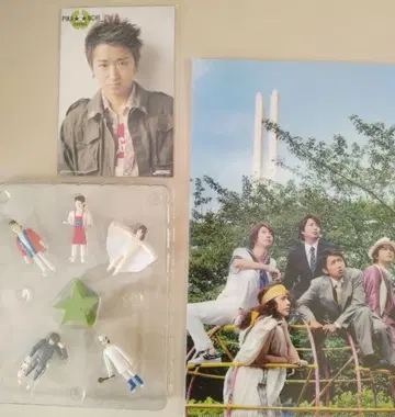 아라시 피칸치 미니 피규어 & 엽서 & 클리어 파일