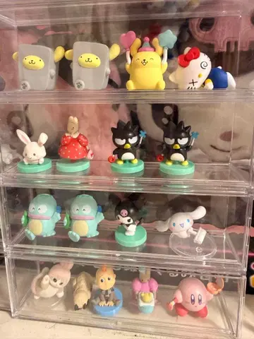 캐릭터 미니 피규어 세트 19개