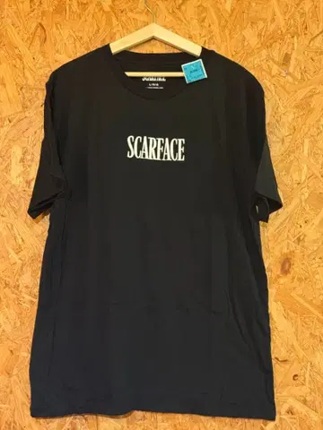 SCARFACE 스카페이스 영화 T셔츠 백 프린트 토니 몬타나