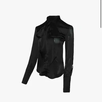 theredthread S satin bow tie blouse