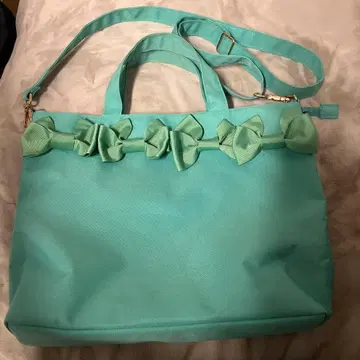 MSGRACY 엠즈 그레이시 리본 토트 숄더백 2way 새상품급