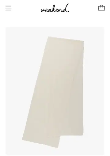 weakend 실크 니트 스톨