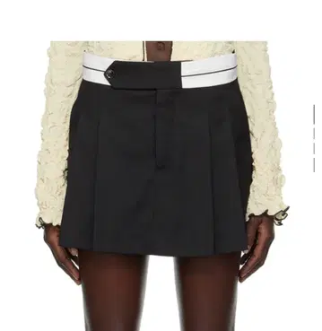 THE GARMENT 블랙 Pluto 미니 스커트