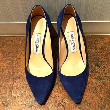 지미추 36 스웨이드 하이힐