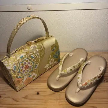 하카마 후리소데 기모노 백 조리 세트