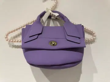 타이니 플랩 보타이 백 퍼플