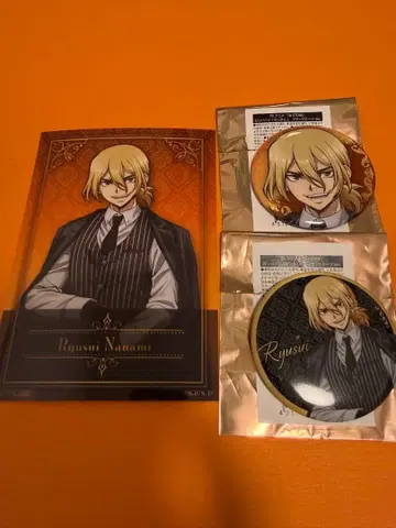 THE캐릭터 점프 페스타 캔뱃지 Dr.Stone 나나미 류스이