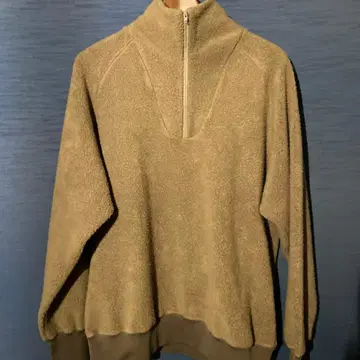 BEAMS+ BEAMS PLUS 밀리터리 하프 지퍼 플리스